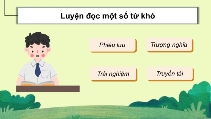 Giáo án điện tử Tiếng Việt 5 kết nối Bài 23: Giới thiệu sách Dế Mèn phiêu lưu kí