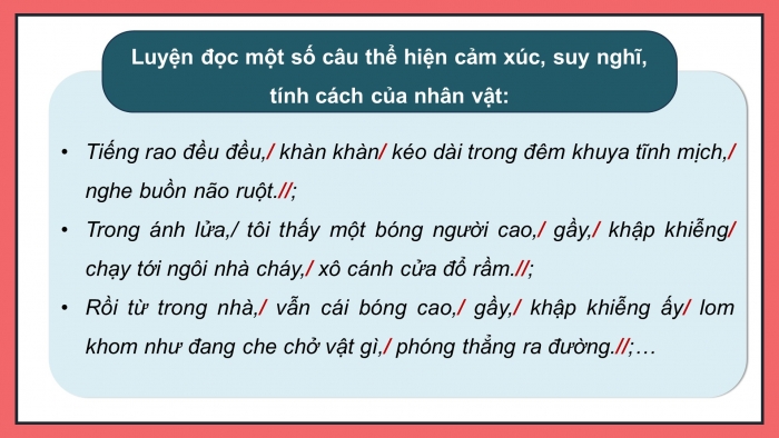 Giáo án điện tử Tiếng Việt 5 chân trời Bài 1: Tiếng rao đêm