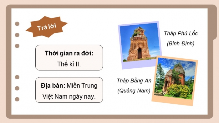 Giáo án điện tử Lịch sử và Địa lí 5 chân trời Bài 7: Vương quốc Chăm-pa