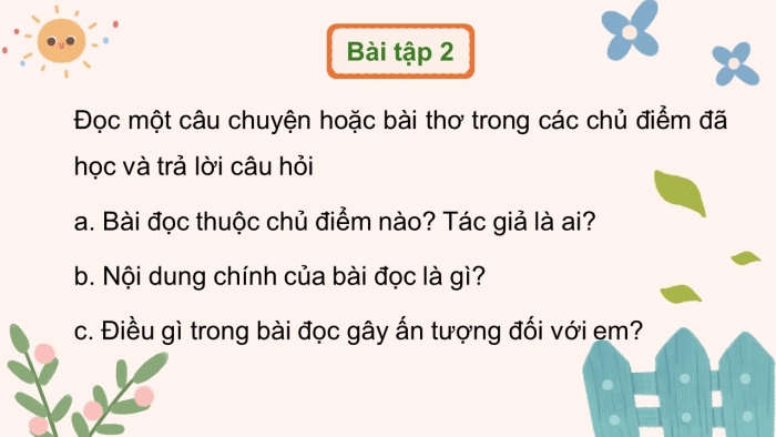 Giáo án điện tử Tiếng Việt 5 kết nối Bài Ôn tập và Đánh giá cuối học kì I (Tiết 1 + 2)