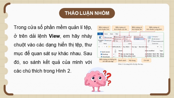 Giáo án điện tử Tin học 5 cánh diều Chủ đề C2 Bài 2: Tìm kiếm tệp và thư mục