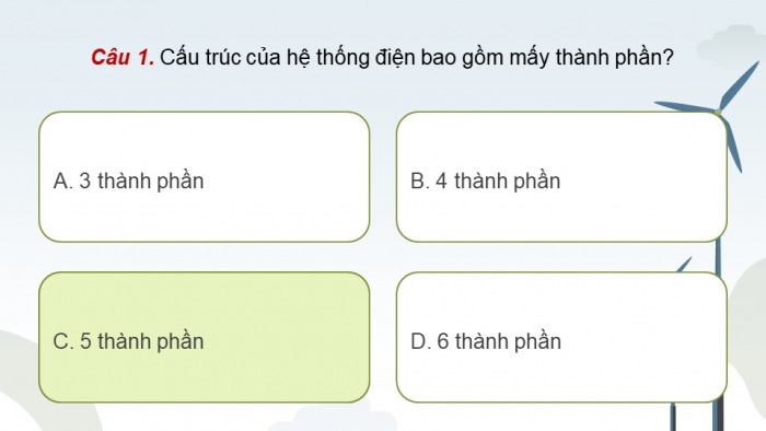 Giáo án điện tử Công nghệ 12 Điện - Điện tử Kết nối Bài Tổng kết chương III