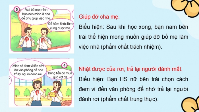 Giáo án điện tử Đạo đức 5 chân trời Bài 6: Em bảo vệ cái đúng, cái tốt