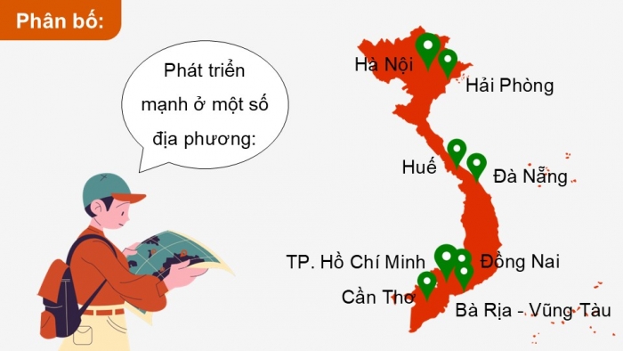 Giáo án điện tử Địa lí 12 chân trời Bài 17: Một số ngành công nghiệp (P2)