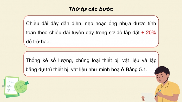 Giáo án điện tử Công nghệ 9 Lắp đặt mạng điện trong nhà Chân trời Chủ đề 5: Tính toán chi phí cho mạng điện trong nhà đơn giản