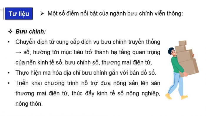 Giáo án điện tử Địa lí 9 kết nối Bài 9: Dịch vụ (P2)