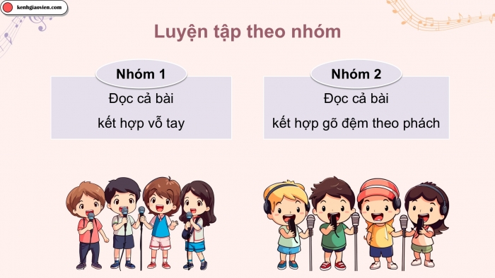 Giáo án điện tử Âm nhạc 5 kết nối Tiết 16: Tổ chức hoạt động Vận dụng – Sáng tạo