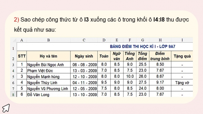 Giáo án điện tử Tin học 9 cánh diều Chủ đề E3 Bài 2: Hàm điều kiện IF