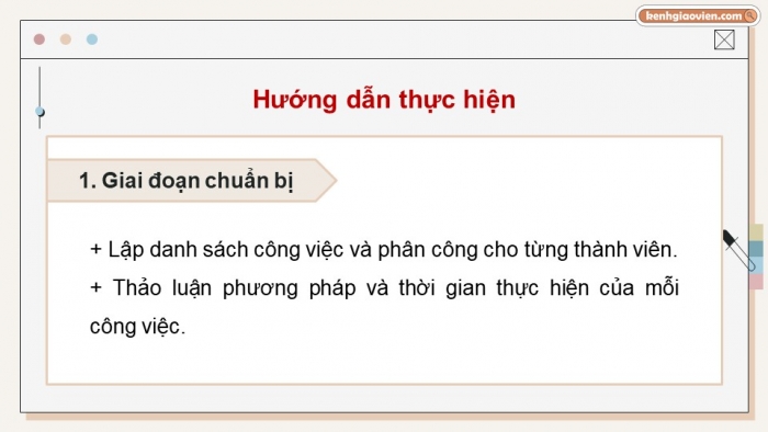 Giáo án điện tử Khoa học máy tính 12 chân trời Bài F6: Dự án tạo trang web