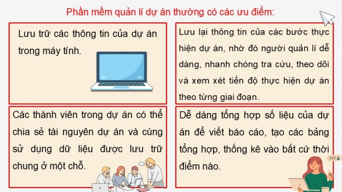 Giáo án điện tử chuyên đề Tin học ứng dụng 12 cánh diều Bài 1: Tạo lập dự án