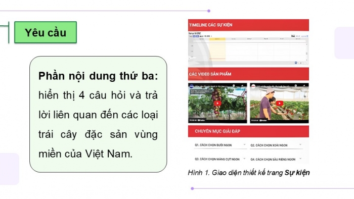 Giáo án điện tử Tin học ứng dụng 12 chân trời Bài E6: Chèn YouTube, Calendar, Drive và Collapsible group