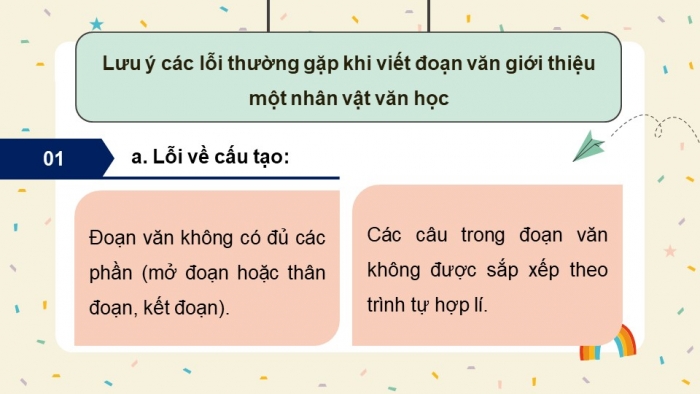 Giáo án điện tử Tiếng Việt 5 cánh diều Bài 7: Trả bài viết đoạn văn thể hiện tình cảm, cảm xúc