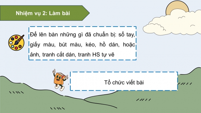 Giáo án điện tử Tiếng Việt 5 cánh diều Bài 9: Chung tay vì cuộc sống yên bình; Sang đường