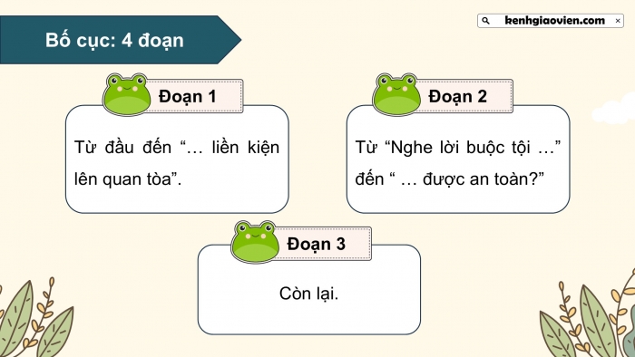 Giáo án điện tử Tiếng Việt 5 cánh diều Bài 8: Người chăn dê và hàng xóm