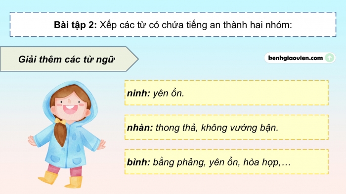 Giáo án điện tử Tiếng Việt 5 cánh diều Bài 9: Mở rộng vốn từ An ninh, an toàn