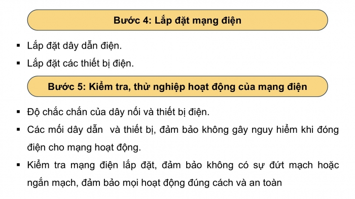 Giáo án điện tử Công nghệ 9 Lắp đặt mạng điện trong nhà Kết nối Bài 6: Thực hành Lắp đặt mạng điện trong nhà