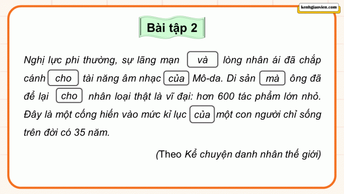 Giáo án điện tử Tiếng Việt 5 kết nối Bài 31: Luyện tập về kết từ