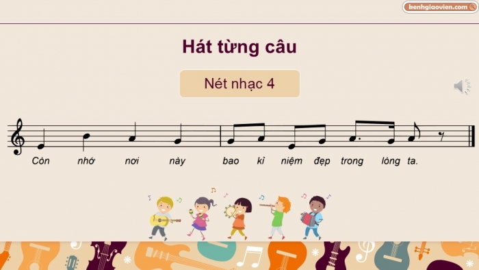 Giáo án điện tử Âm nhạc 9 kết nối Tiết 13: Vận dụng – Sáng tạo