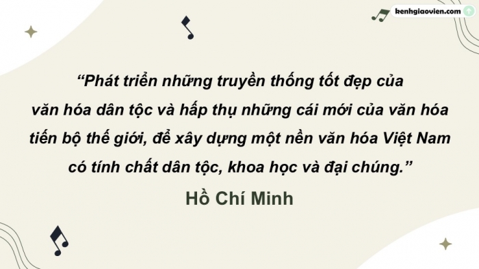 Giáo án điện tử Âm nhạc 9 kết nối Tiết 17: Vận dụng – Sáng tạo