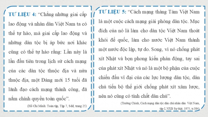 Giáo án điện tử Lịch sử 9 chân trời Bài 8: Cách mạng tháng Tám năm 1945 (P3)