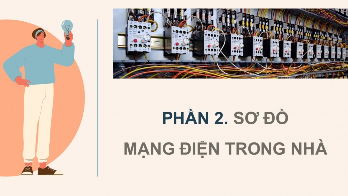 Giáo án điện tử Công nghệ 9 Lắp đặt mạng điện trong nhà Cánh diều Bài 4: Thiết kế mạng điện trong nhà