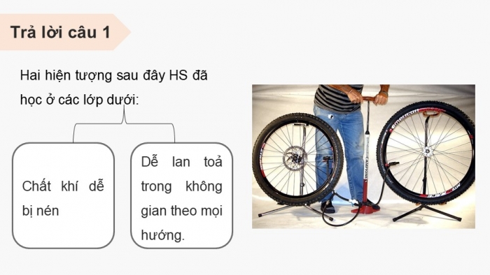 Giáo án điện tử Vật lí 12 kết nối Bài 8: Mô hình động học phân tử chất khí