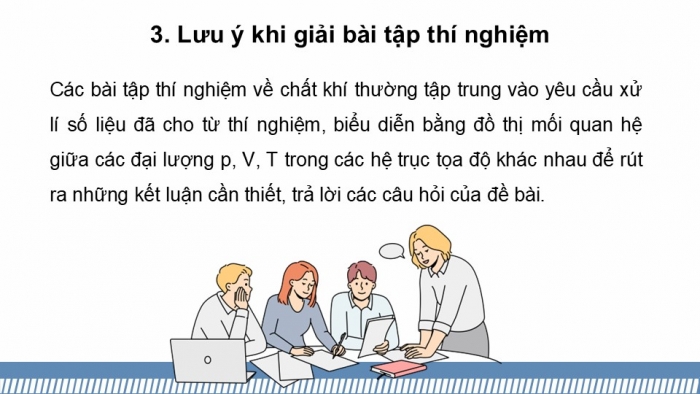 Giáo án điện tử Vật lí 12 kết nối Bài 13: Bài tập về khí lí tưởng