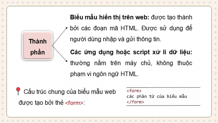 Giáo án điện tử Tin học ứng dụng 12 kết nối Bài 12: Tạo biểu mẫu