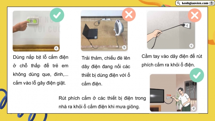 Giáo án điện tử Khoa học 5 kết nối Bài 8: Sử dụng năng lượng điện