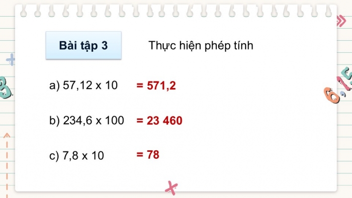 Giáo án PPT dạy thêm Toán 5 Chân trời bài 31: Nhân một số thập phân với một số tự nhiên