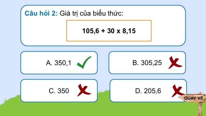 Giáo án PPT dạy thêm Toán 5 Chân trời bài 34: Em làm được những gì?