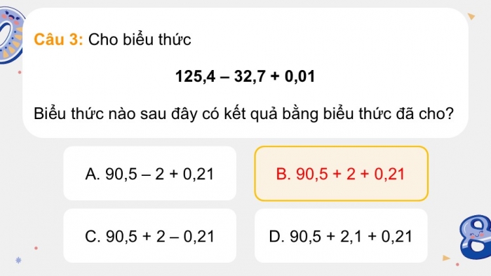 Giáo án PPT dạy thêm Toán 5 Chân trời bài 53: Ôn tập các phép tính với số thập phân