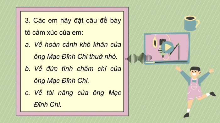 Giáo án điện tử tiếng việt 3 cánh diều bài 10: Ôn tập cuối học kì I (tiết 6 + 7)