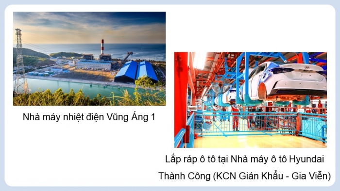 Giáo án điện tử Địa lí 9 kết nối Bài 8: Thực hành Xác định các trung tâm công nghiệp chính ở nước ta