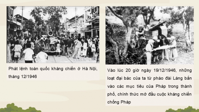 Giáo án điện tử Lịch sử 12 cánh diều Bài 7: Cuộc kháng chiến chống thực dân Pháp (1945 - 1954) (P2)