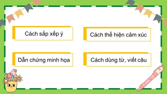 Giáo án điện tử Tiếng Việt 5 kết nối Bài 27: Viết đoạn văn thể hiện tình cảm, cảm xúc về một bài thơ