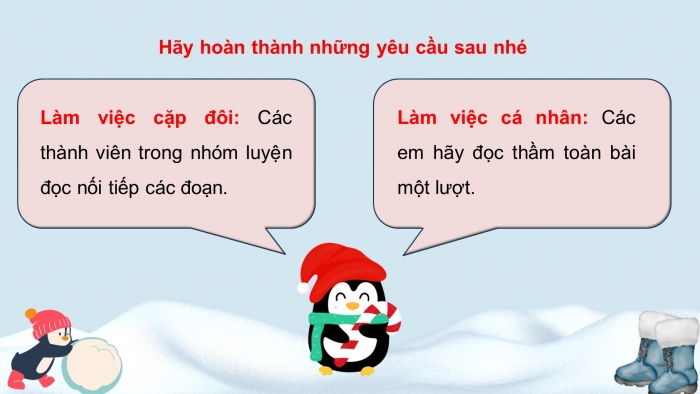 Giáo án điện tử Tiếng Việt 5 chân trời Bài 5: Trước ngày Giáng sinh