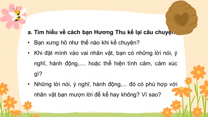 Giáo án điện tử Tiếng Việt 5 chân trời Bài 1: Bài văn kể chuyện sáng tạo (tiếp theo)