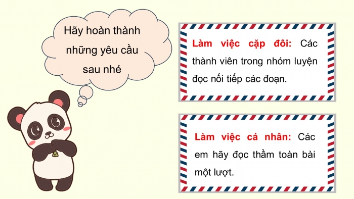 Giáo án điện tử Tiếng Việt 5 chân trời Bài 5: Những lá thư