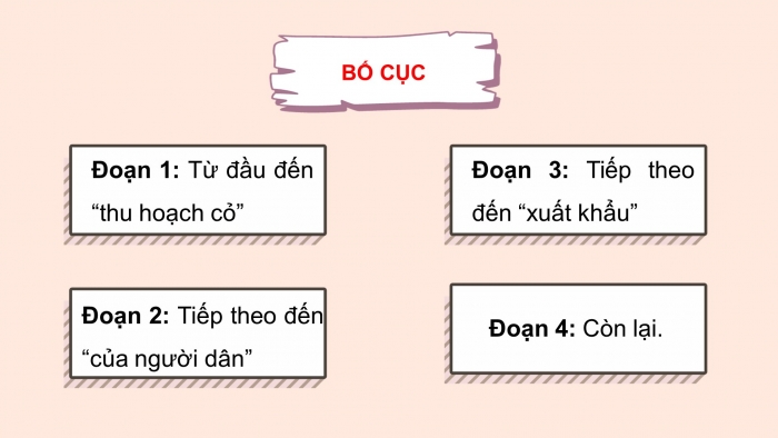 Giáo án điện tử Tiếng Việt 5 chân trời Bài 8: Từ những cánh đồng xanh