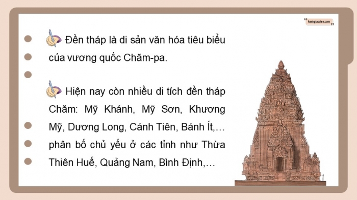 Giáo án điện tử Lịch sử và Địa lí 5 chân trời Bài 7: Vương quốc Chăm-pa