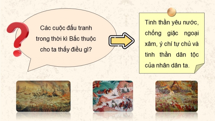 Giáo án điện tử Lịch sử và Địa lí 5 cánh diều Bài 8: Đấu tranh giành độc lập thời kì Bắc thuộc