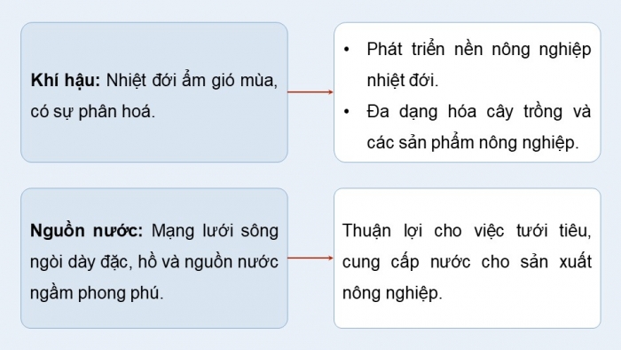 Giáo án điện tử Địa lí 12 chân trời Bài 12: Vấn đề phát triển nông nghiệp