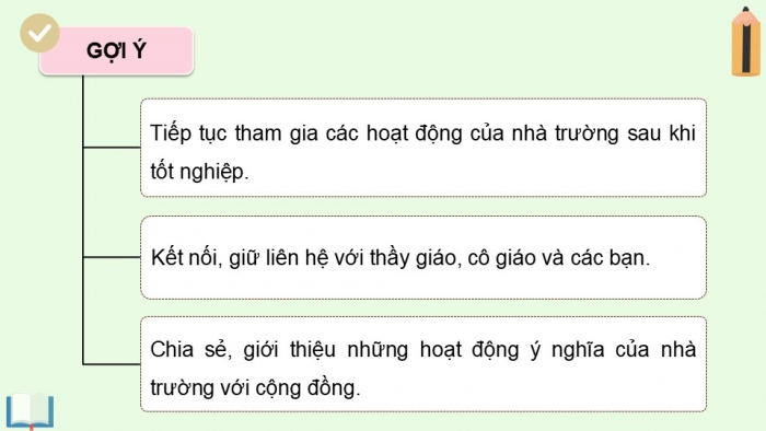 Giáo án điện tử Hoạt động trải nghiệm 12 chân trời bản 2 Chủ đề 3: Phát triển các mối quan hệ với thầy cô, bạn bè (P3)