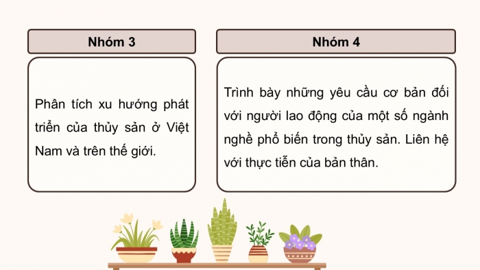 Giáo án điện tử Công nghệ 12 Lâm nghiệp - Thủy sản Kết nối Bài ôn tập chương IV