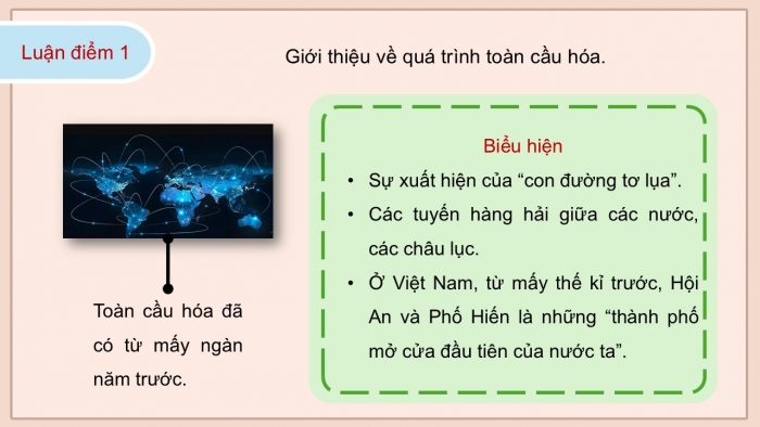 Giáo án PPT dạy thêm Ngữ văn 12 Cánh diều bài 5: Toàn cầu hóa và bản sắc văn hóa dân tộc (Phan Hồng Giang)