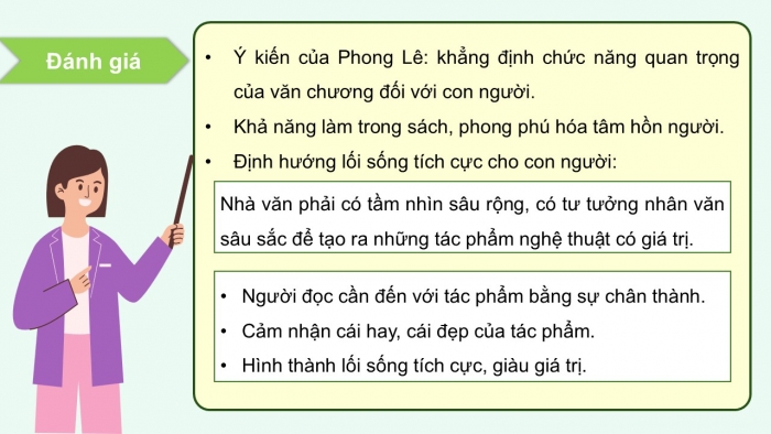 Giáo án PPT dạy thêm Ngữ văn 12 Cánh diều bài 5: Viết bài nghị luận về vai trò của văn học đối với tuổi trẻ