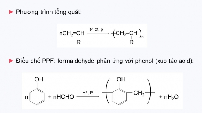 Giáo án điện tử Hóa học 12 cánh diều Bài 9: Vật liệu polymer