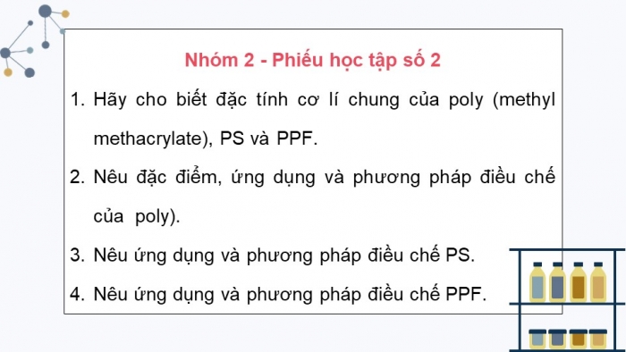 Giáo án điện tử Hoá học 12 chân trời Bài 10: Chất dẻo và vật liệu composite