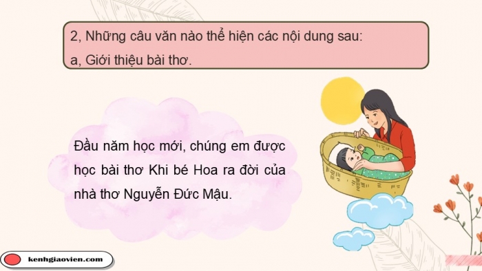 Giáo án điện tử Tiếng Việt 5 cánh diều Bài 6: Viết đoạn văn thể hiện tình cảm, cảm xúc (Cấu tạo của đoạn văn)